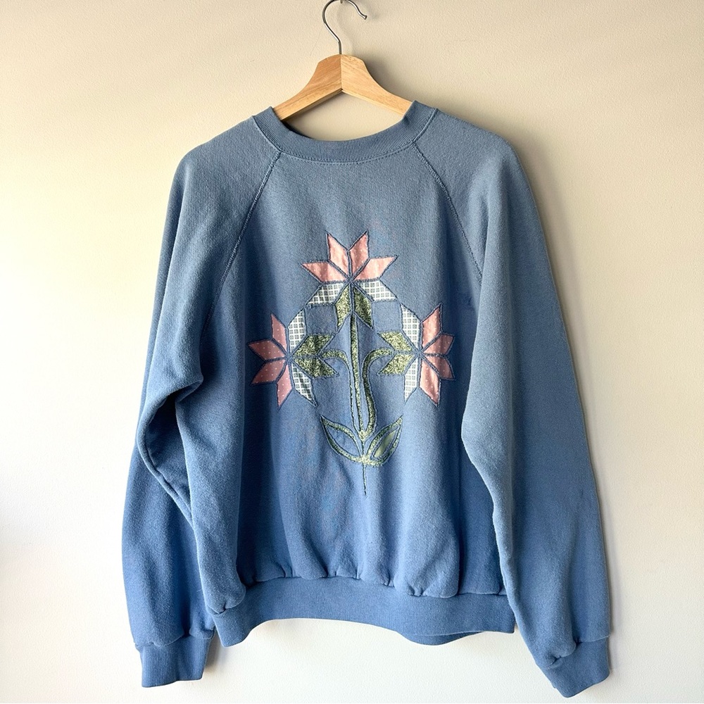 Tultex Maximum Sweats Quilted Design Sweatshirt - Picture 2 of 7